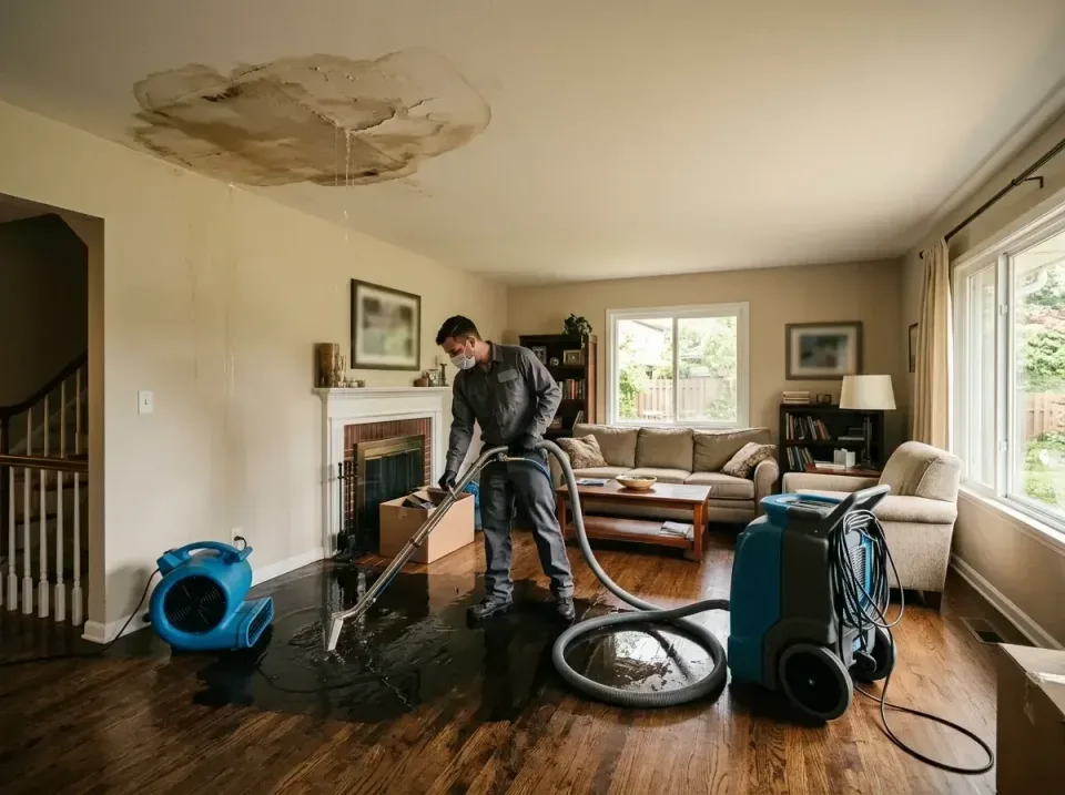 attic-pipe-burst-ceiling-drip-008 — frequently asked questions, Water Damage Restoration & Carpet Care in Bohemia, NY